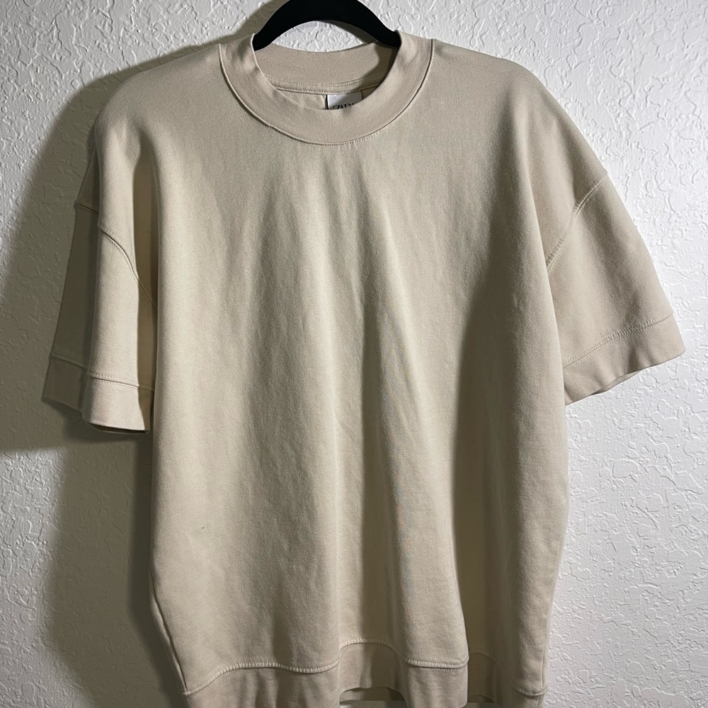 Men’s Zara Oversized Crewneck